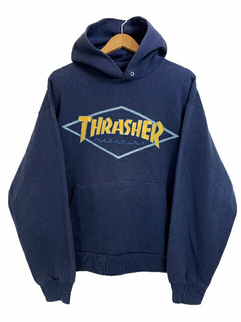 楽天市場】USA製 90s THRASHER Diamond Logo Sweatshirt 黒 L 