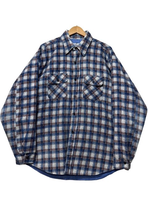 楽天市場】USA製 70s~80s FIVE BROTHER Check Flannel L/S Shirt
