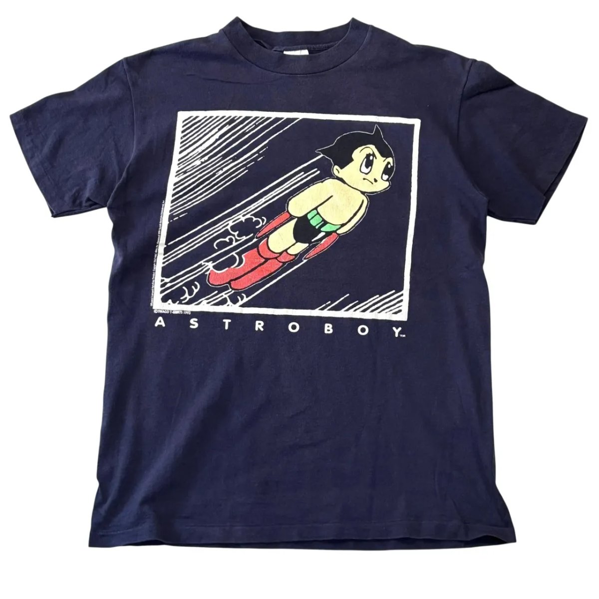 USA製 90s ASTRO BOY S/S TEE アストロボーイ ティーシャツ M 米国海軍 Atom 鉄腕原子 手塚治虫 DELTA 古着