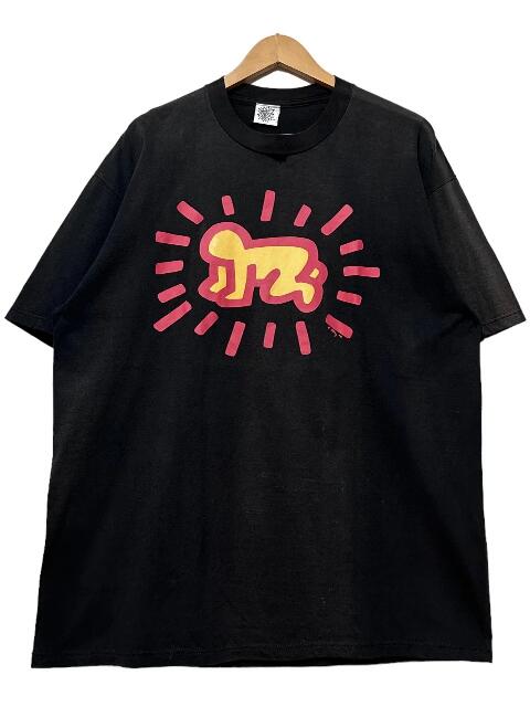 【希少】キースヘリング USA製 90sコーチジャケットTシャツ 希少】キースヘリング USA製 90sコーチジャケットTシャツ
