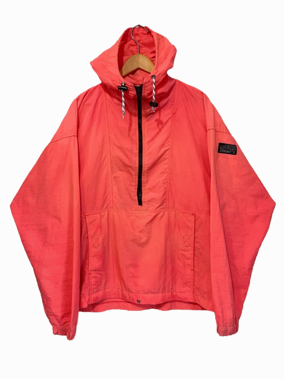 楽天市場】USA製 90s JIMMY'Z Nylon Anorak Parka ピンク M ジミーズ
