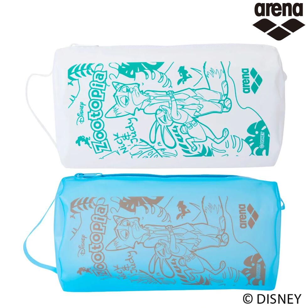 arena ディズニー ズートピア プルーフバッグ AS6SBZ86U アリーナ 防水 ポーチ Disney ジュディ ニック画像