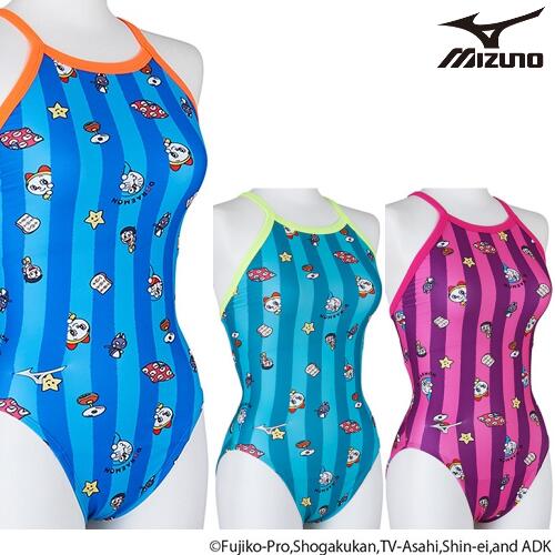 ドラえもん mizuno ミズノ N2MAB490 訓練を受ける用水泳着 エクサスーツ レディス 御坊っちゃん ガールズ 水浴び 競泳 形づくる水泳着