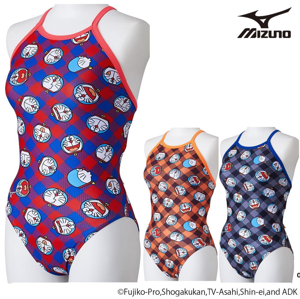 楽天市場】ミズノ レディス 水泳 競泳水着 ドラえもん 競泳用練習水着