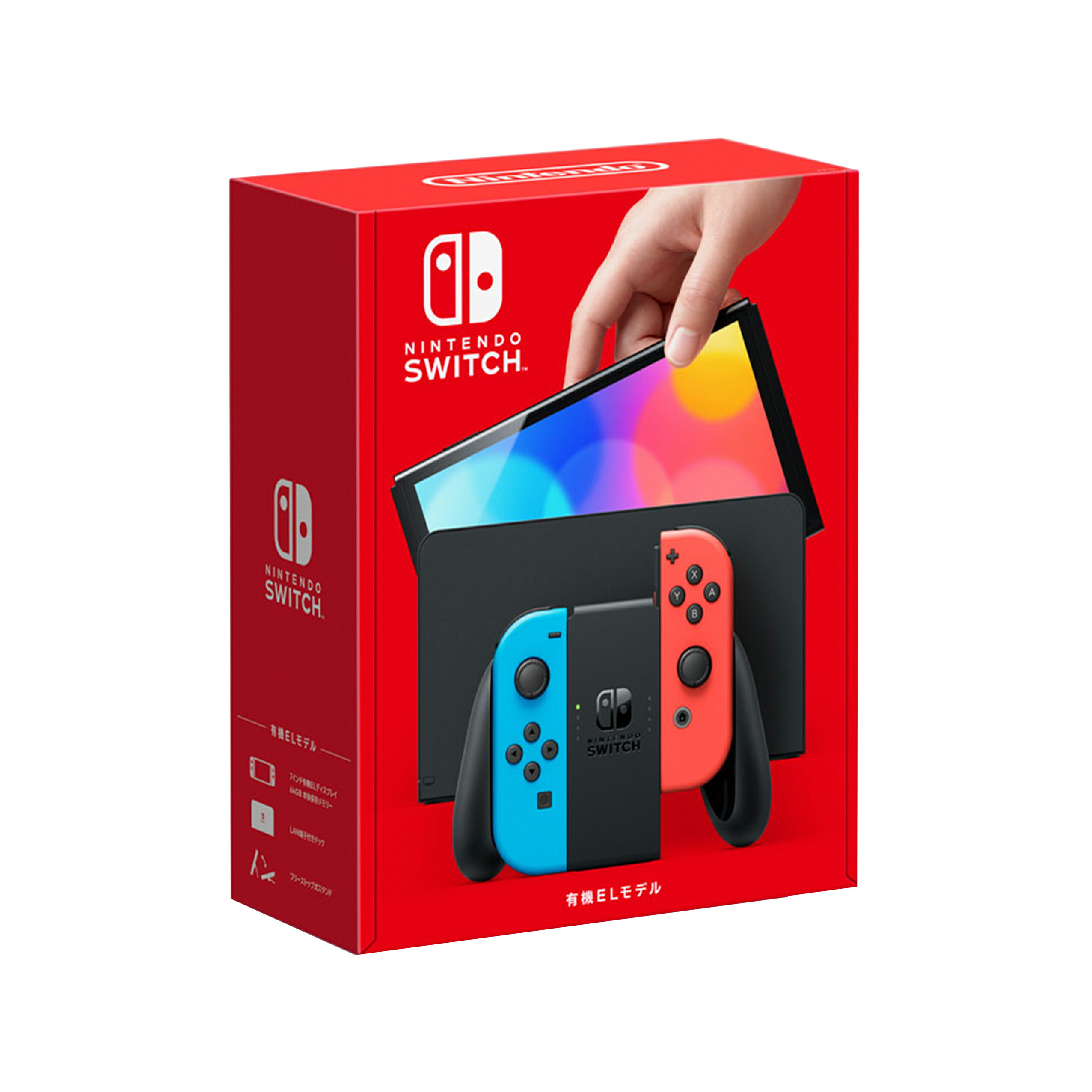 新版 Nintendo Switch有機ELモデルJoy-Con L ネオンブルー R ネオンレッド HEG-S-KABAA qdtek.vn