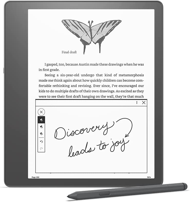 宅配便送料無料 Amazon Kindle scribe(16GB)とファブリック純正カバー 