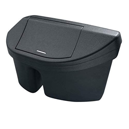 槌屋ヤック(Tsuchiya Yac) 車種専用品 トヨタ 30系 アルファード ヴェルファイア 専用 サイドボックス ゴミ箱 運転席用 ブラッ