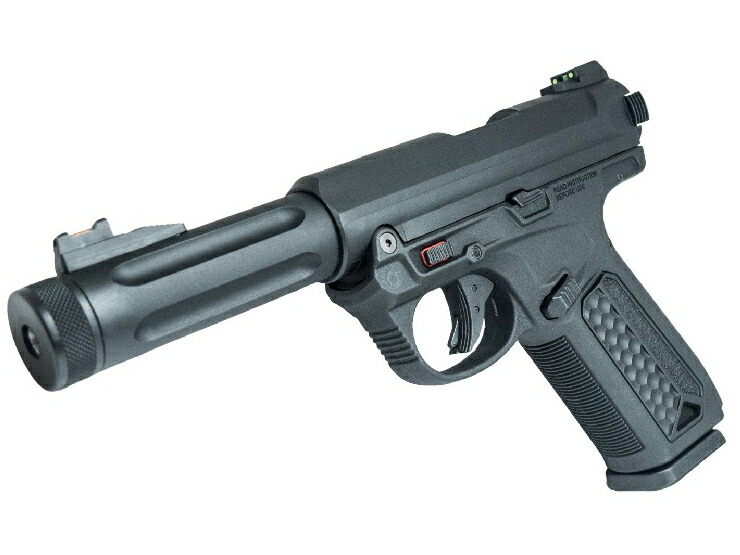ガスガンタナカルガーp08、8インチヘビーウェイトモデル、対象18歳以上。 Amazon | タナカ LUGER P08 8inch Heavy Weight Gas Blowback 18