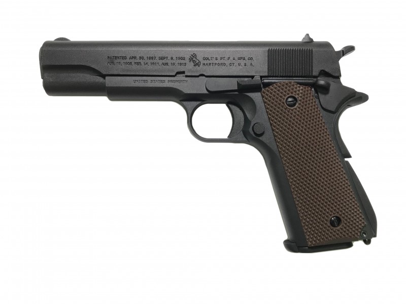 baton タニオコバ ガバメント M1911A1 Co2 25日までの出品 第二次大戦後期ミリガバ再現！ BATON、タニオ・コバ監修CO2ガスブロ