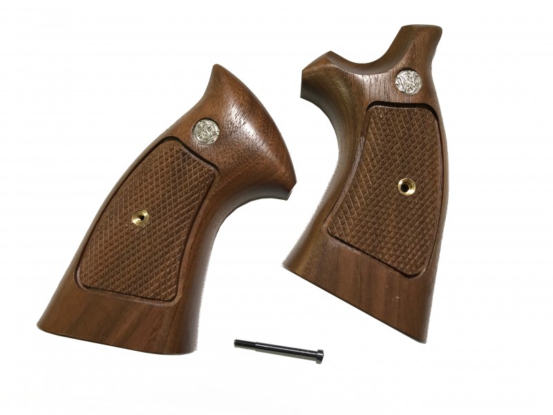 楽天市場】タナカ S&W Jフレーム スクエアバット用 木製グリップ +