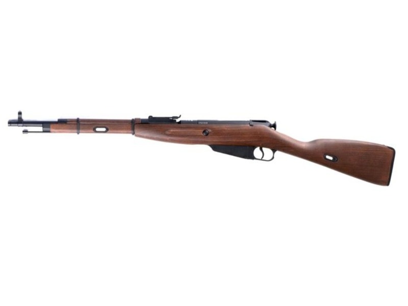 エアーガン DOUBLEBELL Mosin Nagant モシン ナガン M91/59 カービン カート排莢式エアーコッキング リアルウッドストック 110A｜ＮＥＷＭＧＣ福岡店