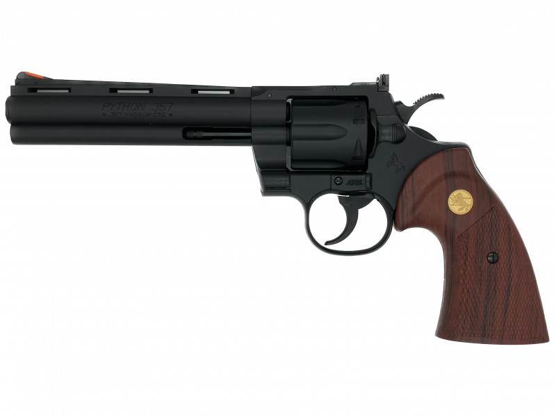 ガスガン クラウン ガスリボルバー No.13 コルトパイソン .357マグナム 6インチ
