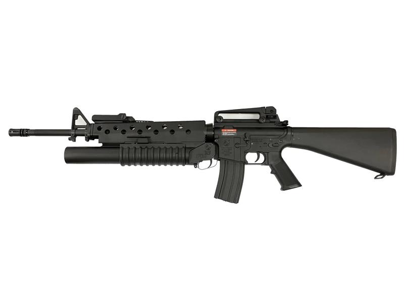 [美品 レア] アサルトライフル M16 A1 M203 グレネードランチャー付 楽天市場】E&C 703E COLT M16A1 パーカーライズ with M203 グレネード