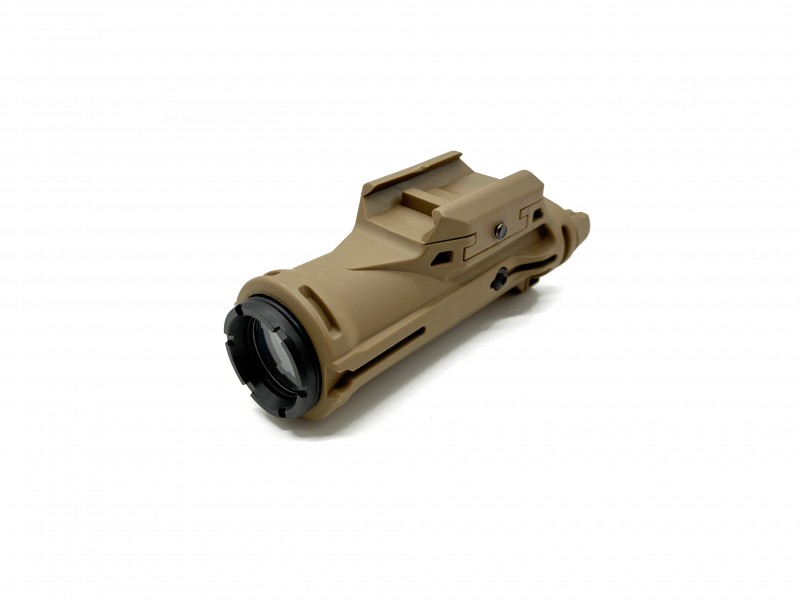 タクティカルフラッシュライト XH-15 20mmレール対応 TAN