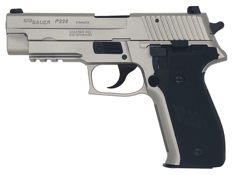 モデルガン タナカ SIG P226 レイルドフレーム エボリューション2 “Warm Silver Coating”ウォーム・シルバー・コーティング オールヘビーウェイト