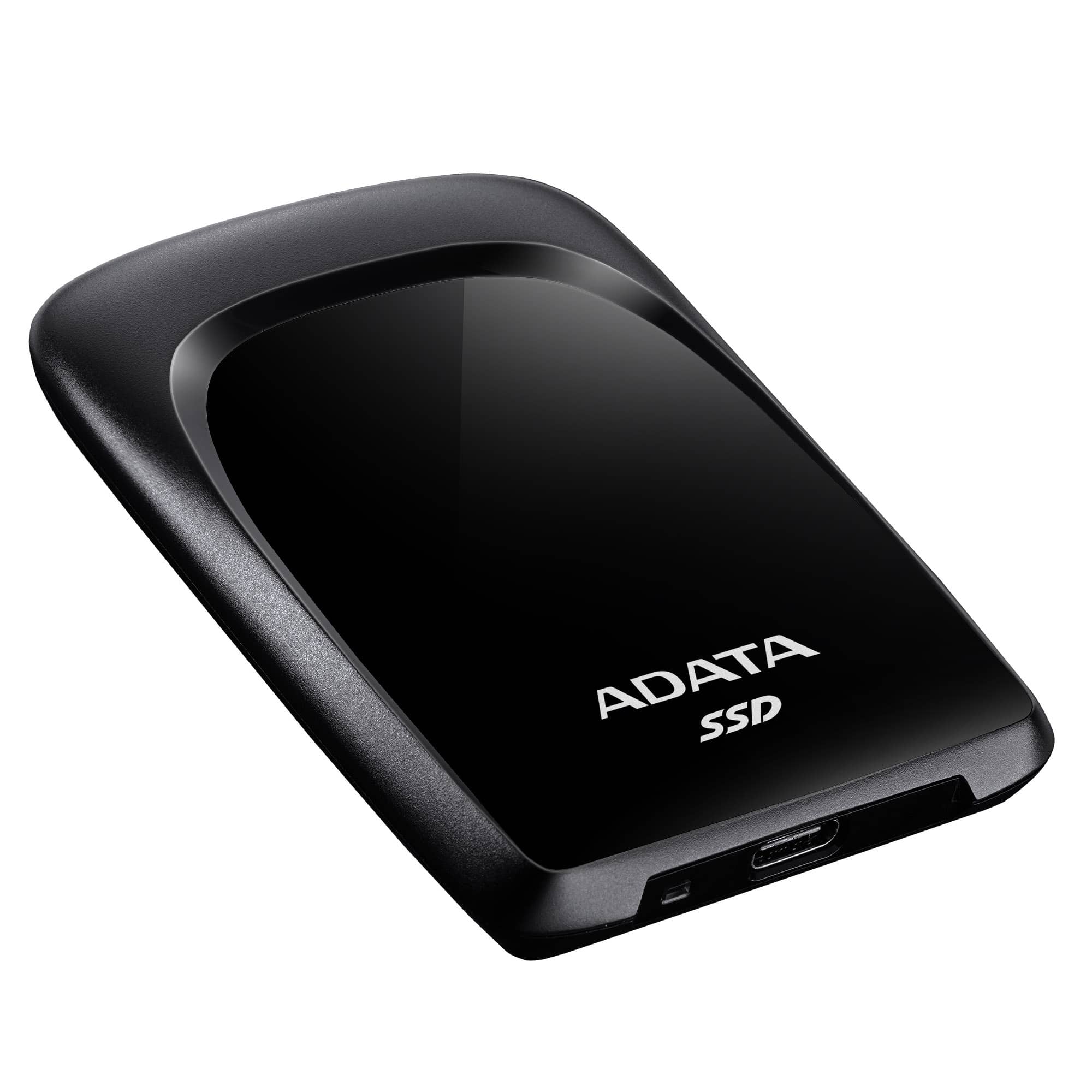 新作多数 ADATA 外付け 小型 ポータブル SSD 240GB 名刺サイズ USB C