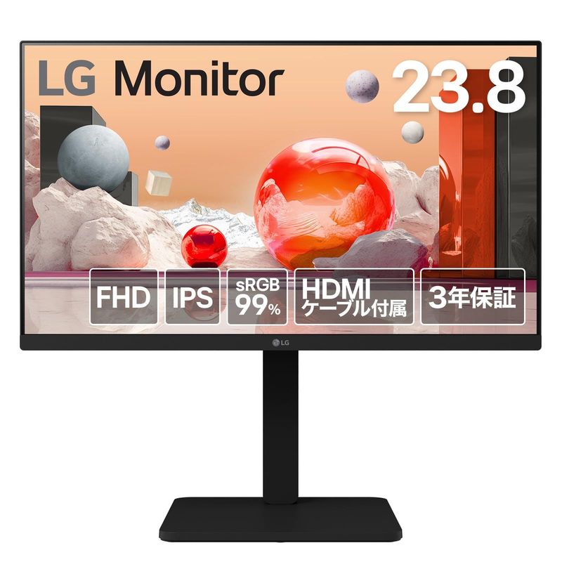 楽天市場】LG ゲーミングモニター UltraGear 24GS60F-B 23.8インチ/PC