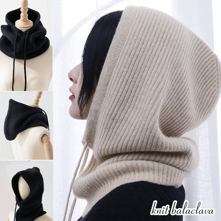 楽天市場】1A10 楽天1位 バラクラバ レディース ニット バラクラバ