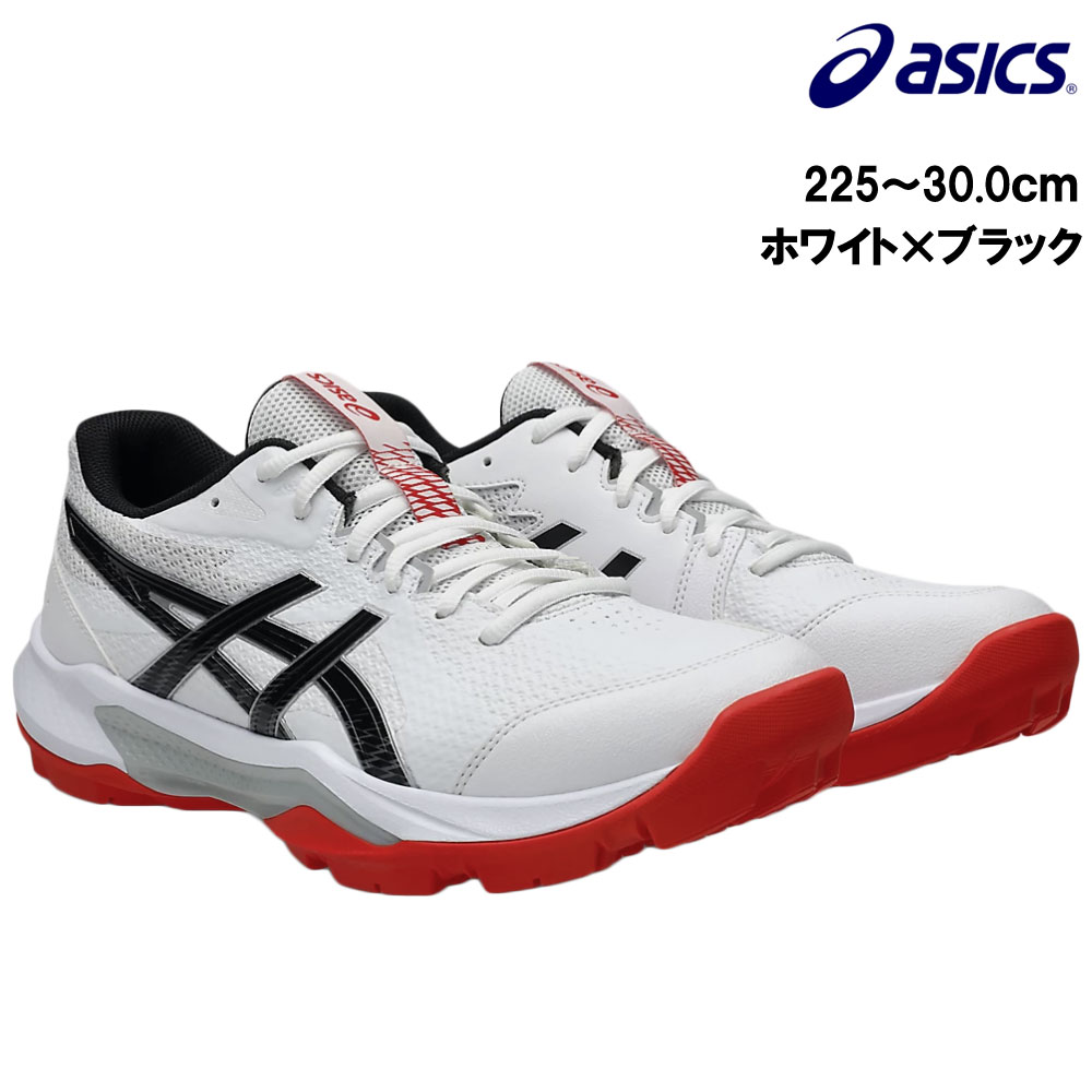 アシックス 先だつもの まっ盛り3 白いこと×黒いこと(ASICS GEL PEAKE3 WHITE×BLACK) 1113A057 104 活動の領域フィールドホッケー シューズ