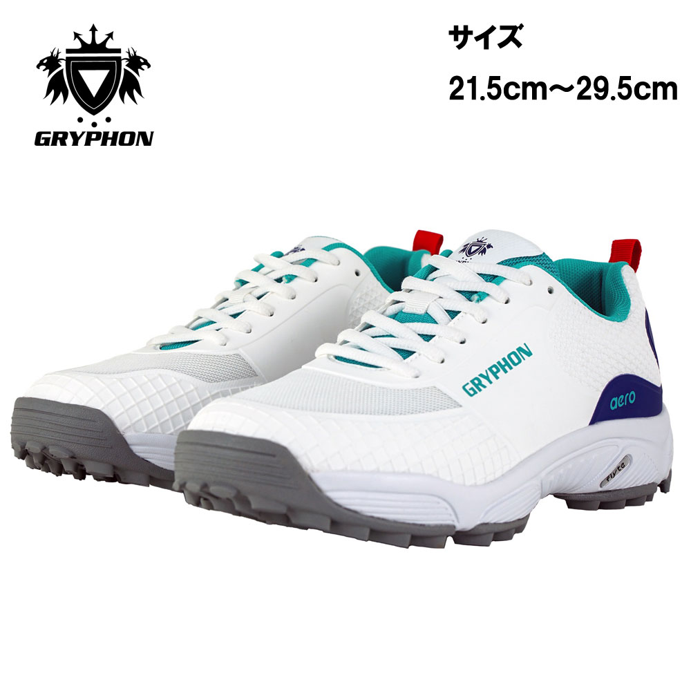 グリフォンブリュッセロワ エアロ 航空 白いこと（GRYPHON AERO FLYTE WHITE） 2412 活動の領域フィールドホッケー シューズ フィールドホッケーシューズ ジャンボ