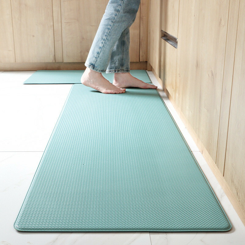 44*150cm キッチン カーペット ラグ PU皮革 反発 洗える 防水防油 滑り止め ロング キッチンマット 洗える フロアマット キッチン用品 じゅうたん 敷物 長方形 おしゃれ 北欧 ベランダ 廊下pvc｜日用雑貨NEWPRODUCT