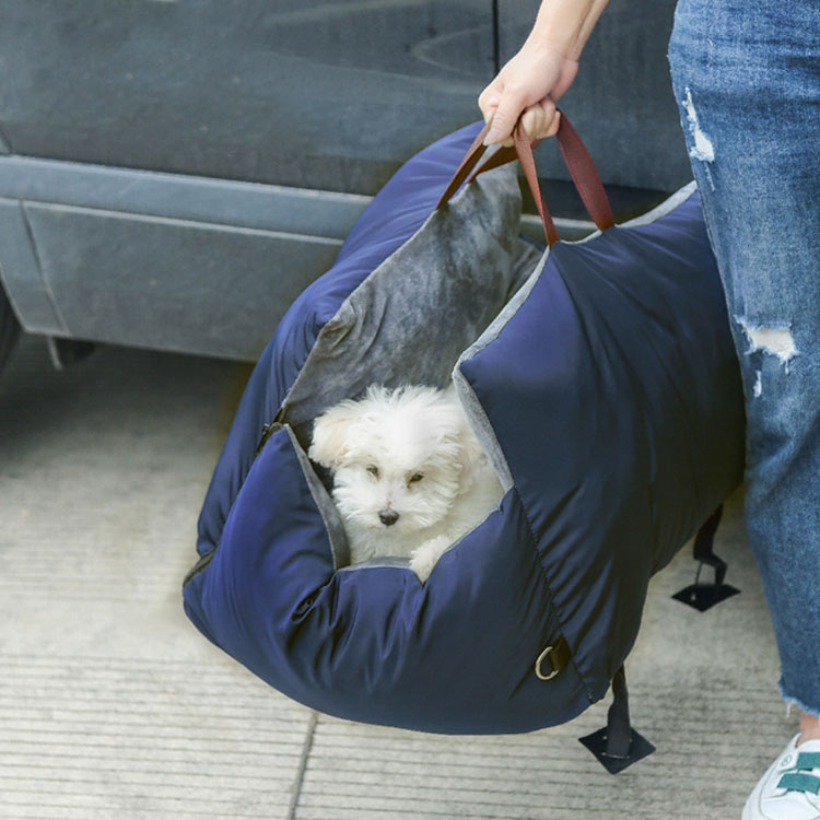 車用愛玩動物居敷き 愛玩動物用 運転居敷き 車載用 運転臥榻 飛び出し 小型犬用 猫用 先んじる付き添い人 携帯型 雨合羽 丸洗い能力のある 飾り気の無い打っ付け 引きはなす能力のある お取りつくろう飾り気の無い