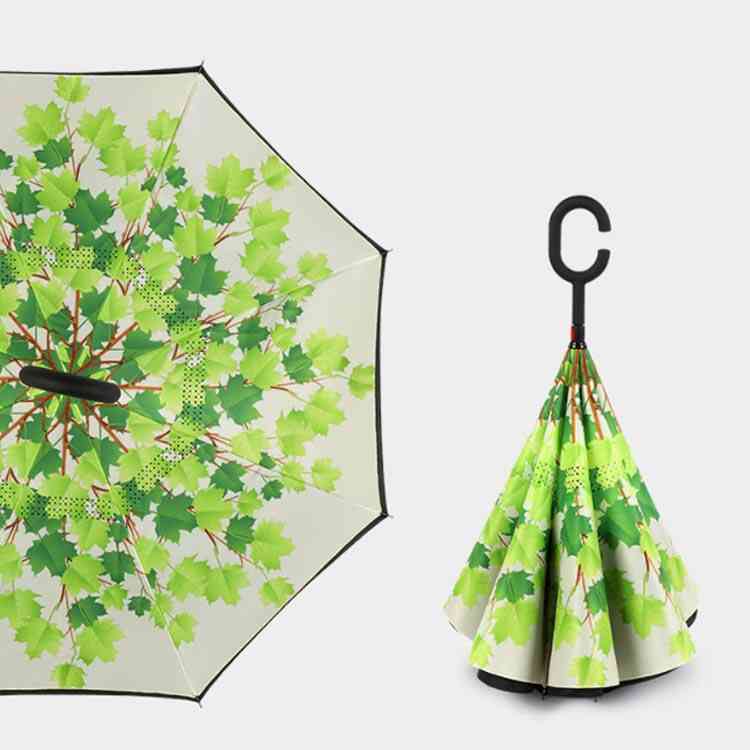 傘 晴雨兼用 レディース 逆さま傘 メ さかさ傘 格好のいい 長傘 コウモリ傘