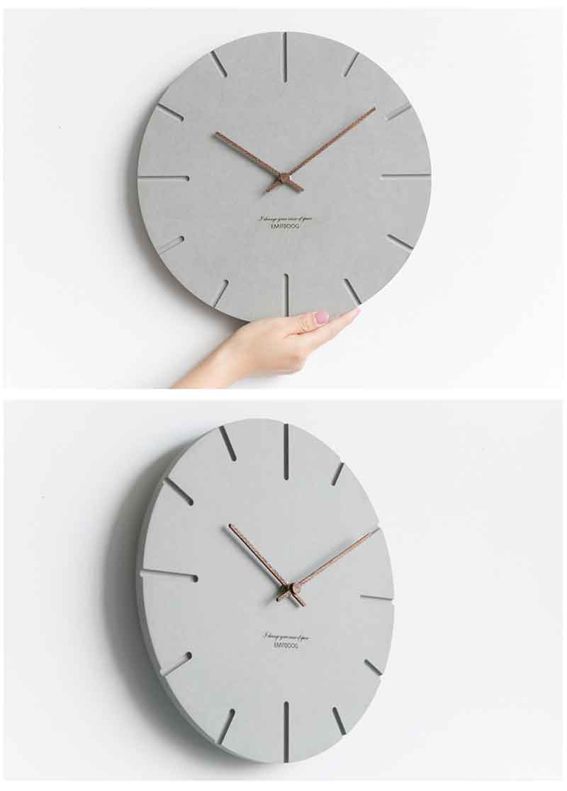 見 シンプル インテリア オシャレ 乾電池 直径29cm 非電波 掛け 木目 壁掛け 時計 静か 静音 29cm かわいい おしゃれ｜日用雑貨NEWPRODUCT
