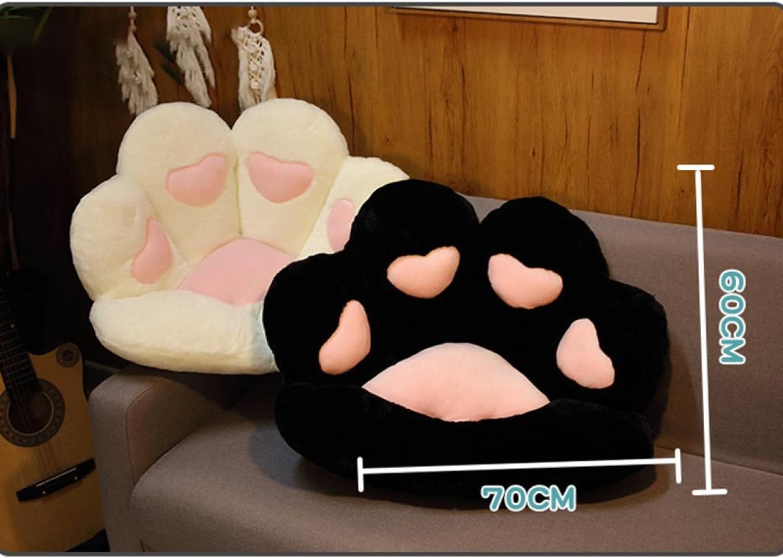 座布団 クッション かわいい 可愛い 猫の肉球 ふわふわ ラウンドクッション 椅子 ざぶとん 腰 クッション シートクッション 座ぶとん 母の日 腰用 座布団 腰当て ピンク ギフト オフィス ソファ｜日用雑貨NEWPRODUCT