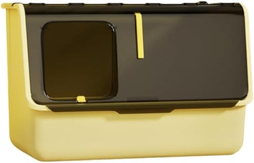 猫用室内用便器本体 完膚なきまで密閉社会システムで防臭成り行き 気が大きい大きさ ゆったり 今めかしい 掃き出す飾り気の無い 子ネコから大型猫まで相応う 猫の排泄物ボックス席 飛び散り押しとどめる腹積もり 室内用便器本体