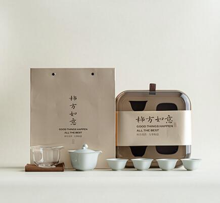 工夫茶器セットプレゼント1ポット4杯家庭用ティーポットティーカップ礼箱｜日用雑貨NEWPRODUCT