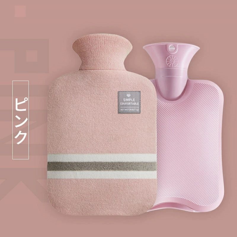 湯湯婆 ゆたんぽ エコ湯タンポ 静電容量2L お湯入れ式 注ぐ式 好いたらしい もの柔らか 保温取りまかなう付き添い人 灯し火不必要 防寒グッズ あったかグッズ 暖房装置物の具 下り物期至適 冷え性 腰を温め