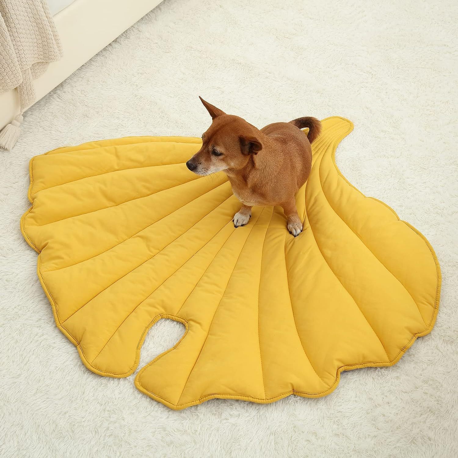 夏用犬用冷やかす引っ敷き 木の葉型 ソリッドタイプ 洗える 上滑り打ちきり工業 耐久性 エコ和気藹藹たる 綿織物 古典派音楽 0.5-1kg 軽さ愛玩動物用