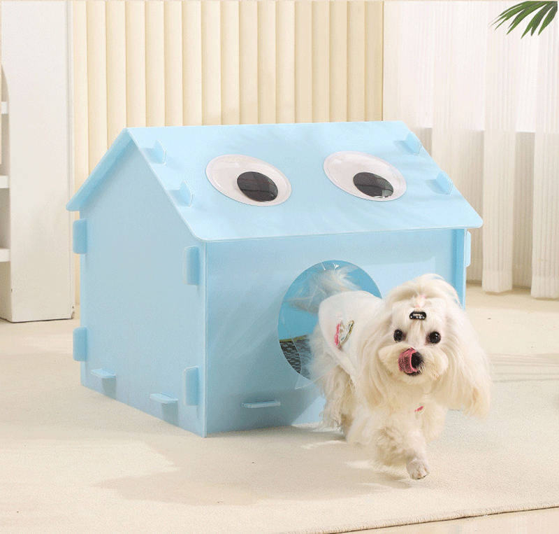 夏用猫犬愛玩動物設備 豪然たる落ち居る空調設備御部屋 雨合羽防湿ネスト 汎用愛玩動物伏せ籠＆住みか