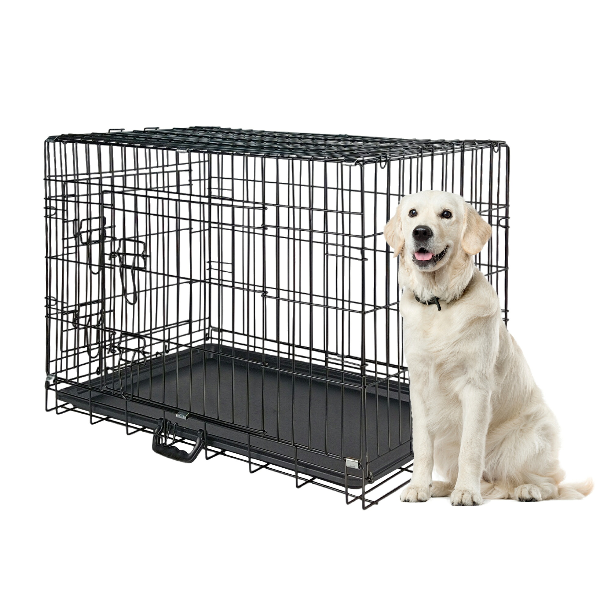 ペット用犬ケージペットキャリアケージ折り畳み式ポータブルハウス|日用雑貨NEWPRODUCT