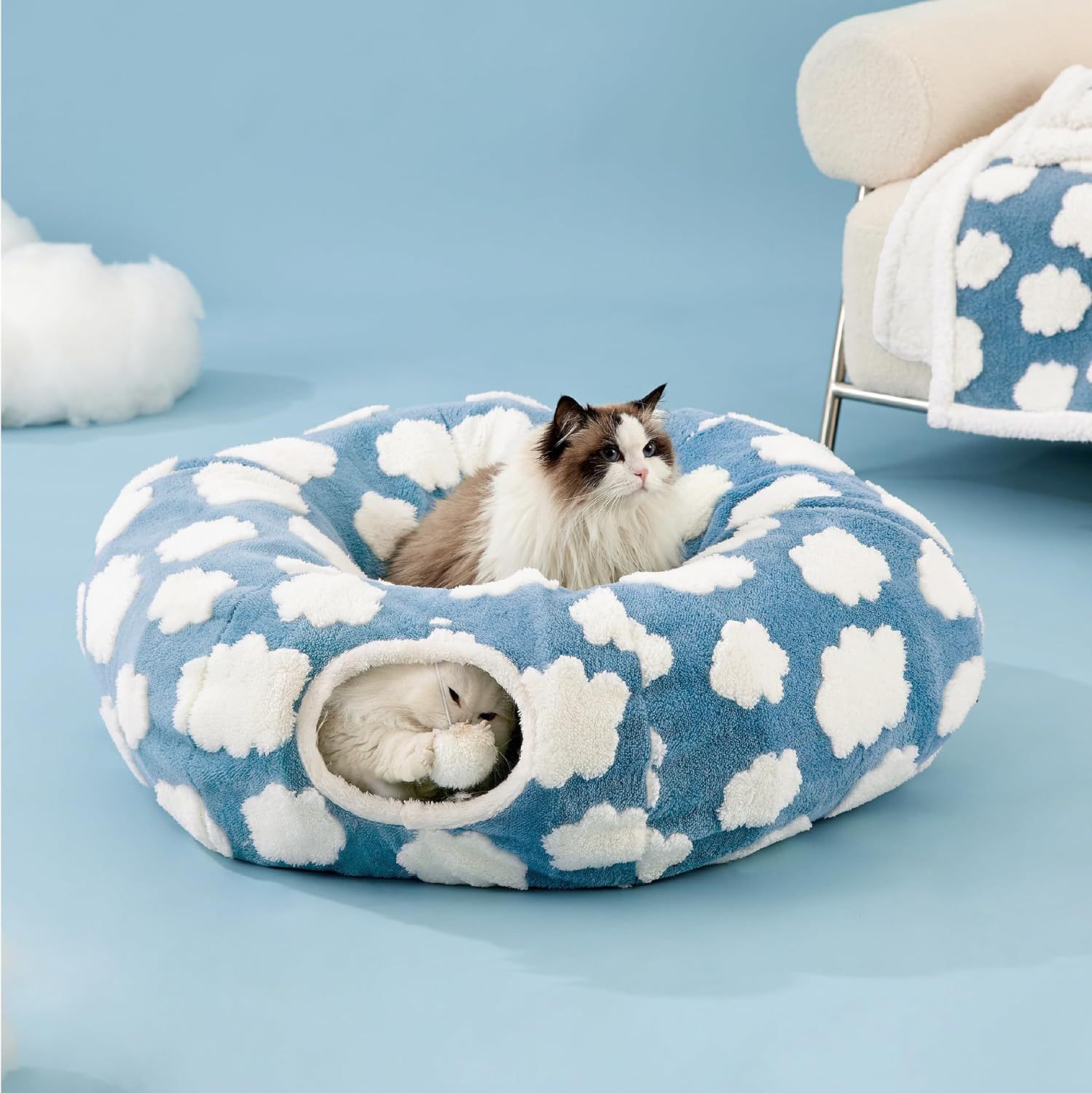 猫家ベッドソフトペットの巣猫付属品生産品水平坑助けになるな納める