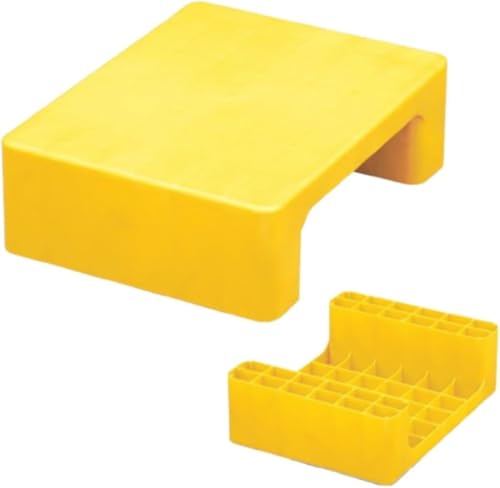樹脂のパレット プラスチック 滑り止めパレット クッション、軽量の倉庫の貯蔵の棚、安全で、安定したの強い耐荷重、安全保管のの、は室、ガレージの強い耐荷重 (50*40*12cm,レッド)|日用雑貨NEWPRODUCT
