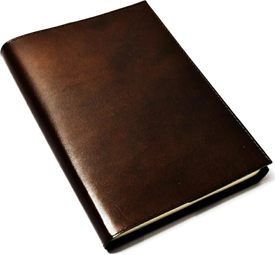 書き付け覆いかぶせる A5 御前上等革の膚ざわり 栃木なめし革