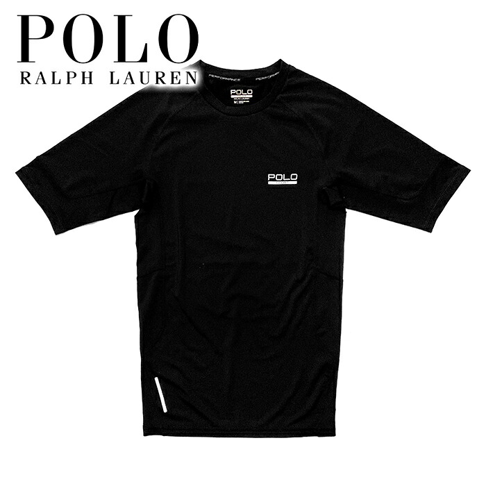 【送料無料】 【楽ギフ_包装】 【メンズ Tシャツ・ブラック】 POLO SPORT RALPH LAUREN ポロ スポーツ ラルフローレン 【M】 ”ポロスポーツラルフローレンサーモヴェントTシャツ”