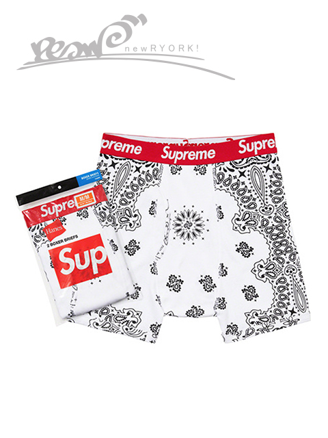 Supremeシュプリームヘインズhanes ボクサーブリーフパンツ ピンクM