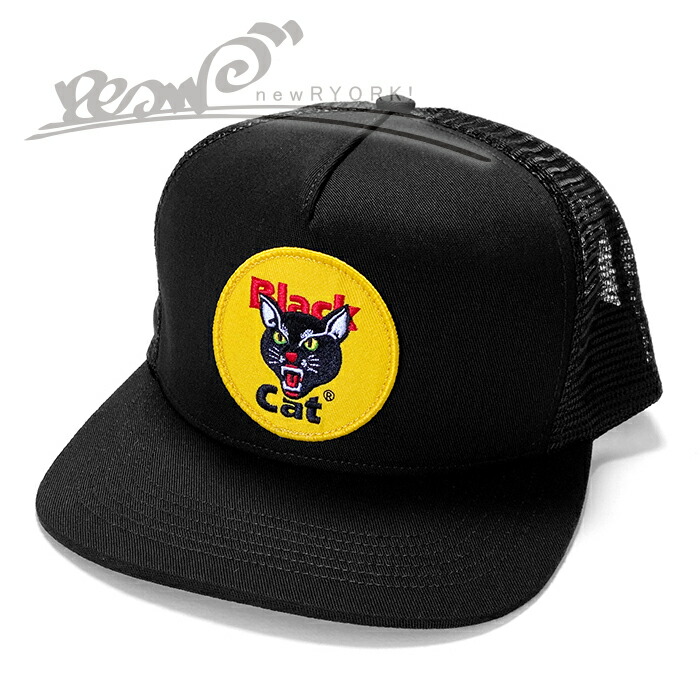 【送料無料】【楽ギフ_包装】【メンズ キャップ・ブラック】Supremeシュプリーム【Black Cat Mesh Back 5-Panel】【SS24H40】”シュプリームブラックキャットメッシュバック5パネルキャップ”画像