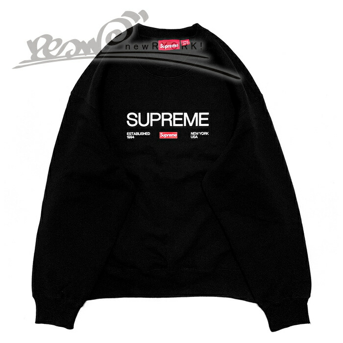 関税込 23AW Week10 Supreme NYC CREWNECK クルーネック 関税込 23AW Week10 Supreme NYC CREWNECK クルーネック