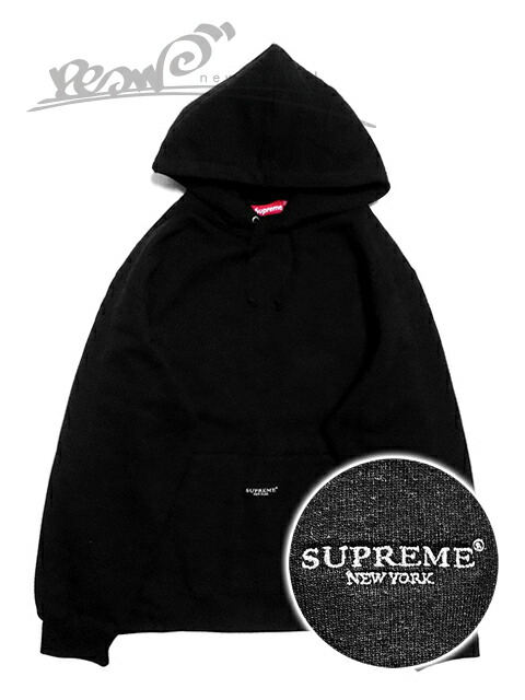 楽天市場】【30％OFF SALE】【メンズ プルオーバーパーカー・ブラック】Supremeシュプリーム【EMBOSSED LOGO HOODED  SWEATSHIRT】【FW17SW27】【M】”シュプリームエンボス加工ロゴフードプルオーバーパーカー” : newRYORK（ニューリョーク）