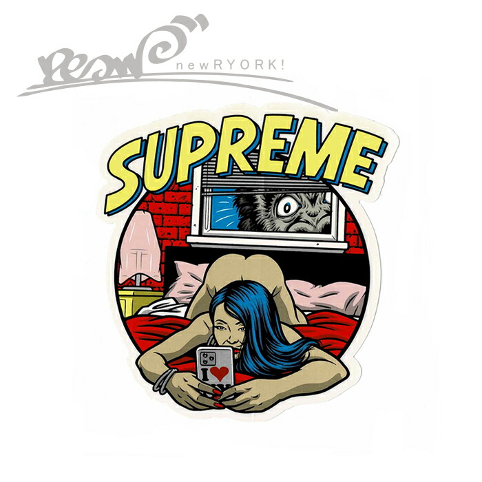 supreme tiffany boxステッカー　シュプリーム 4枚セット Amazon.co.jp: 4枚セット 定番 SUPREME(シュプリーム