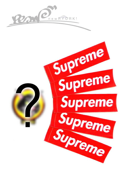 楽天市場】【送料無料】【ステッカー・レッド】Supremeシュプリーム【Supreme Box Logo Sticker】”シュプリームボックスロゴ ステッカー3枚セット” : newRYORK（ニューリョーク）