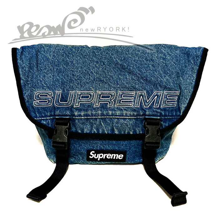 楽天市場】Supreme Denim Messenger Bag (FW25)／シュプリーム デニム
