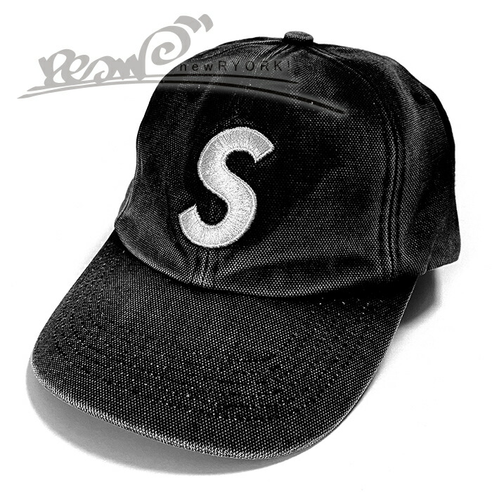 【百貨店SALE 20％OFF】【メンズ 旗がしら・黒いこと】Supremeシュプリーム【Pigment Coated S Logo 6-Panel】【SS26H3】”シュプリームピグメントコーテッドSロゴタイプ6ダイアログボックス旗がしら”