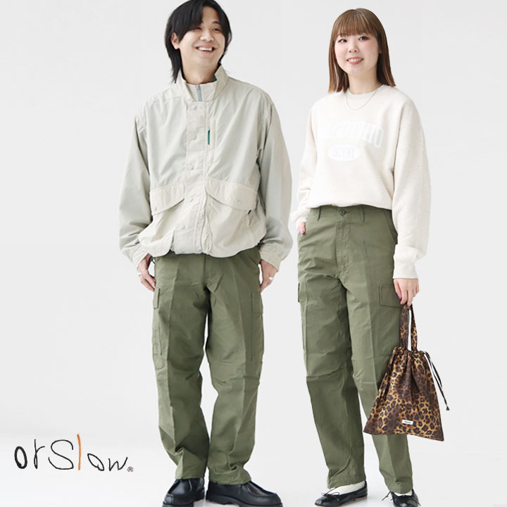 orSlow(オアスロウ) ヴィンテージフィット 6ポケット カーゴパンツ VINTAGE FIT 6 POCKETS CARGO PANTS(03-V5260RIP) ワークパンツ カーキ アーミーグリーン レディース メンズ ユニセックス ボトムス ミリタリー フィールドパンツ 20,350円