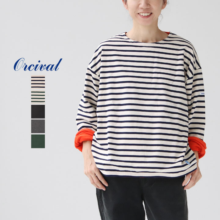 楽天市場】ORCIVAL(オーシバル) 裏フリース クルーネック