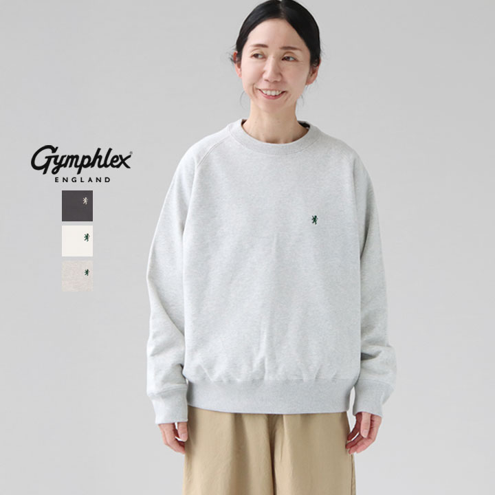 GYMPHLEX ジムフレックス｜長袖スウェットプルオーバー GY-C0291TCA 9,995円